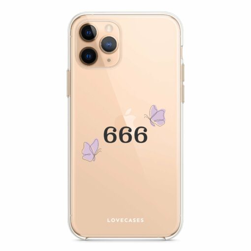 Black 666 Phone Case