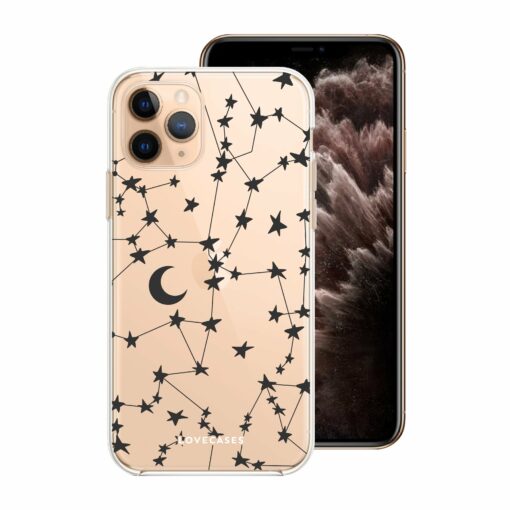 Black Stars & Moons Phone Case