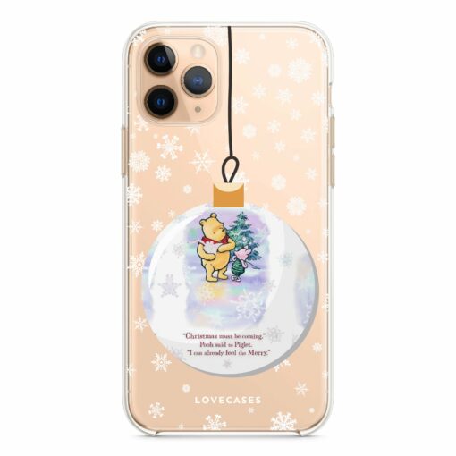 ‘Christmas must be coming’ Winnie the Pooh Phone Case