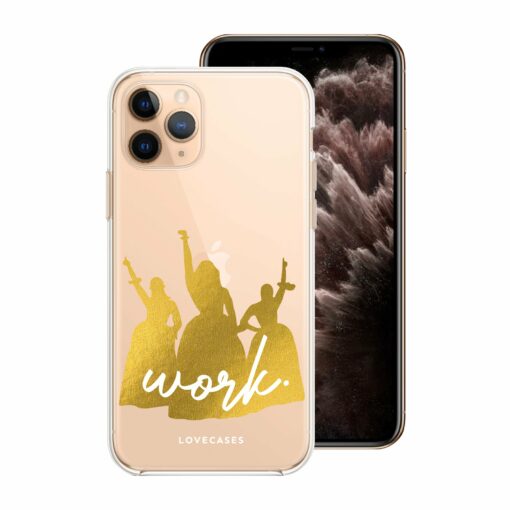 Gold Schuyler Sisters Phone Case