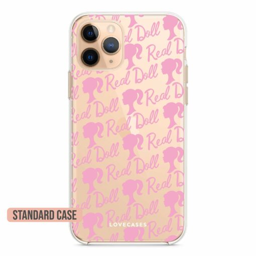 Light Pink Doll Pattern Phone Case