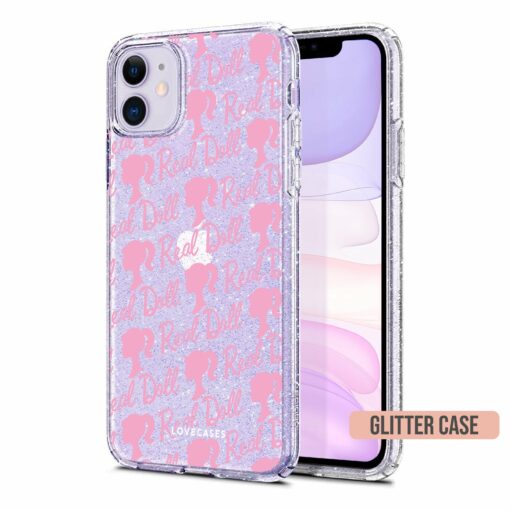 Light Pink Doll Pattern Phone Case