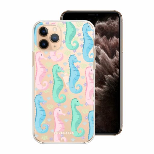 Pastel Sea Horses Phone Case
