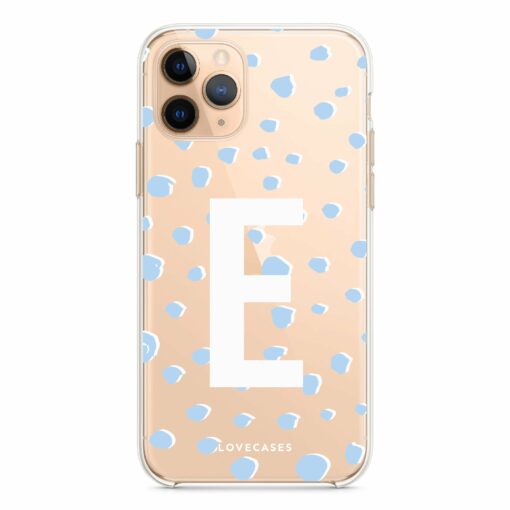 Personalised Blue Spots Phone Case