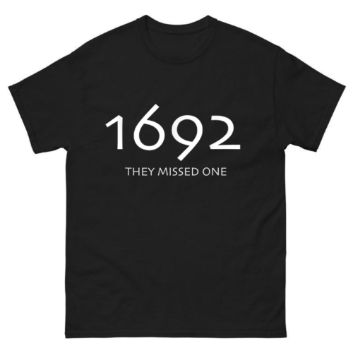 1692 they missed one Shirt
