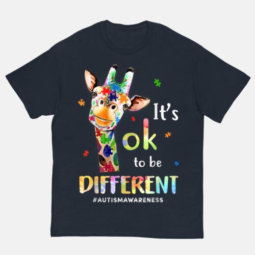 Autism Shirt – It’s Ok To Be Different