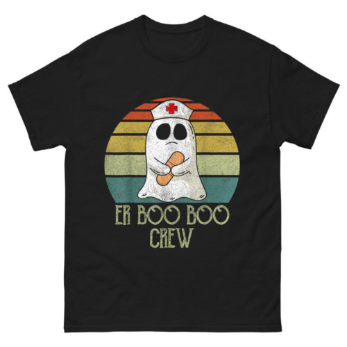 Boo Boo Crew Nurse Skeleton Shirt