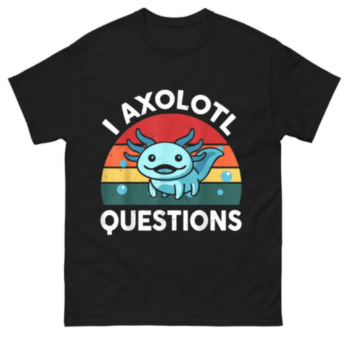 Cute Axolotl Retro Shirt