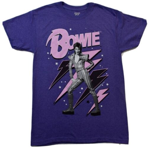 David Bowie Purple Shirt
