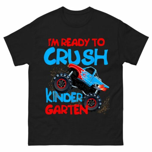 First Day of Kindergarten Monster Truck Shirt