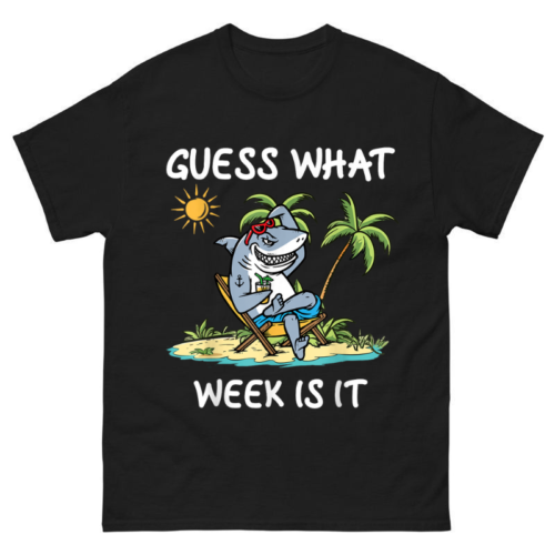 Guess what week is it Lover shark Shirt