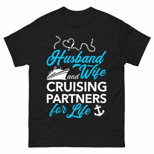 Husband Wife Cruising Partners for Life Shirt
