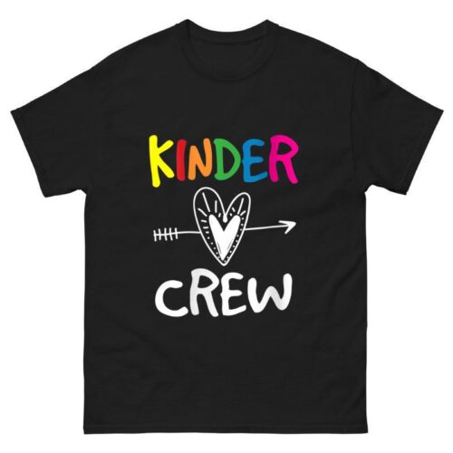 I Heart Kinder Crew Kindergarten Shirt