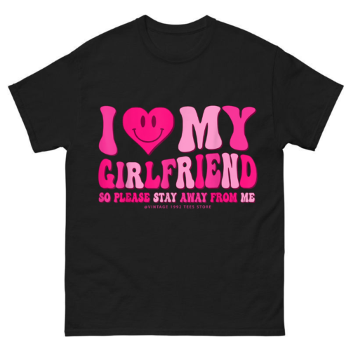 I Love My Girlfriend Valentines Day Shirt
