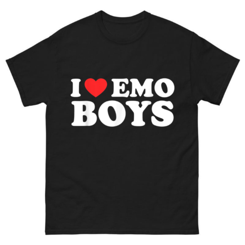 I love Emo Boys Shirt