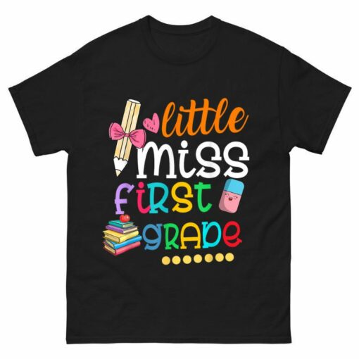 Kids Little Miss First Grade Shirt