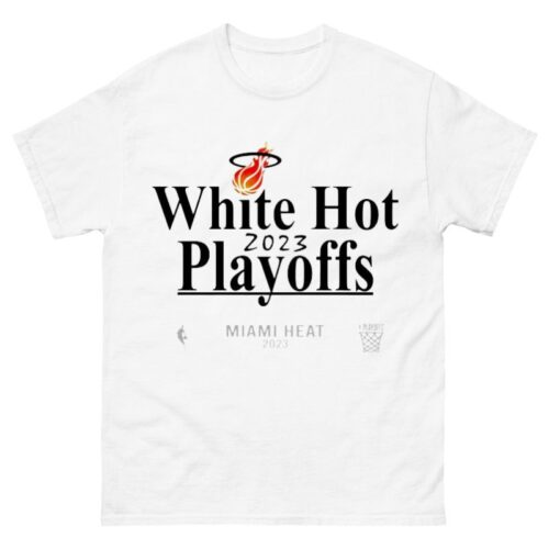 Miami Heat white hot 2023 playoffs Shirt