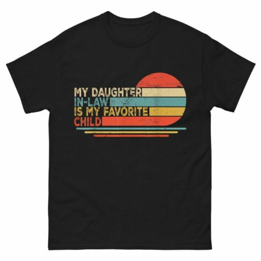 My Daughter In Law Is My Favorite Child Retro Shirt