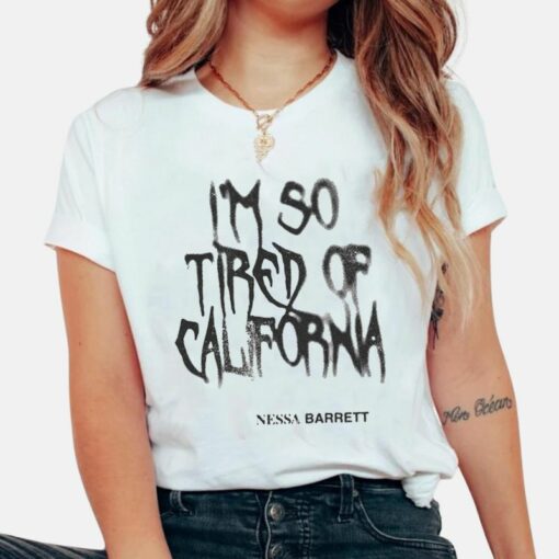 Nessa Barrett Sheer Shirt