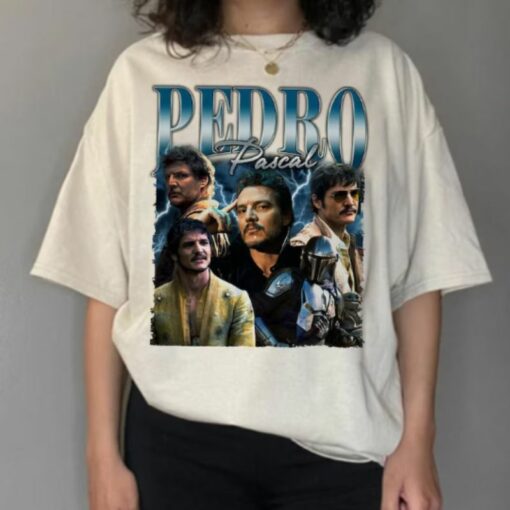 Pedro Pascal 90s Vintage Shirt