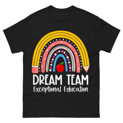 Rainbow Pencil Dream Exceptional Education Shirt