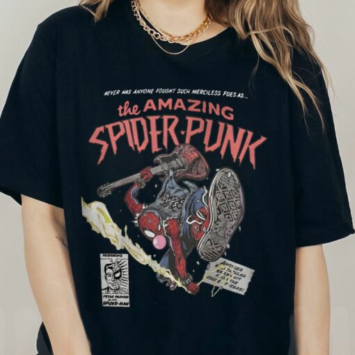 Spider-Punk Across The Spider Verse Shirt