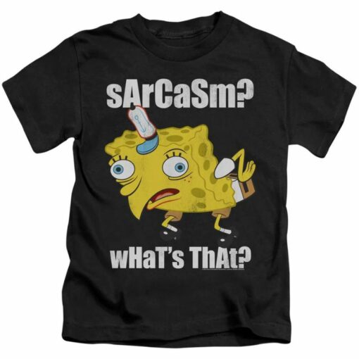 SpongeBob SquarePants Sarcasm Meme Kid’s Shirt