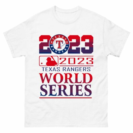 Texas Rangers World Series MLB 2023 Shirt
