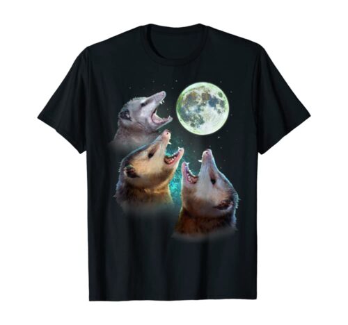Three Oposum Moon T-Shirt