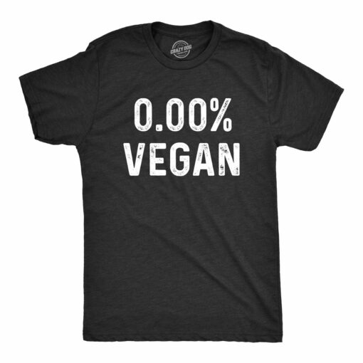 0.00% Vegan Men’s Tshirt