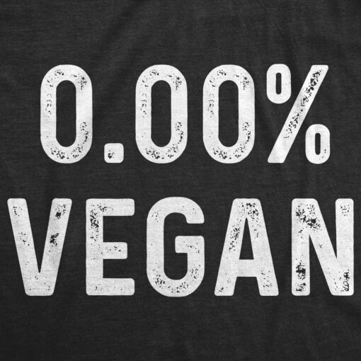 0.00% Vegan Men’s Tshirt