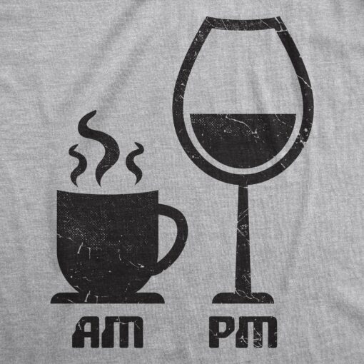 AM Coffee PM Wine Men’s Tshirt