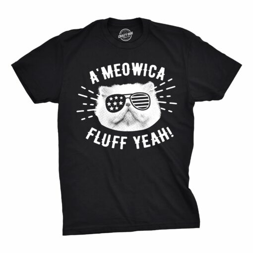 Ameowica Fluff Yeah Men’s Tshirt