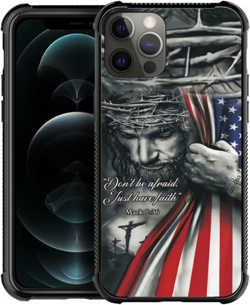 American Flag Phone Case Dont Be Afraid