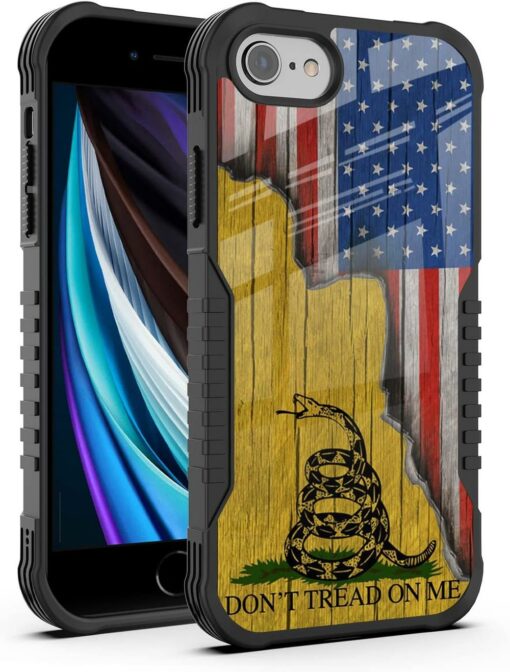 American Flag Phone Case Don’t Tread On Me