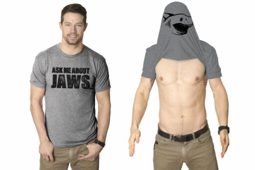 Ask Me About Jaws Men’s Tshirt