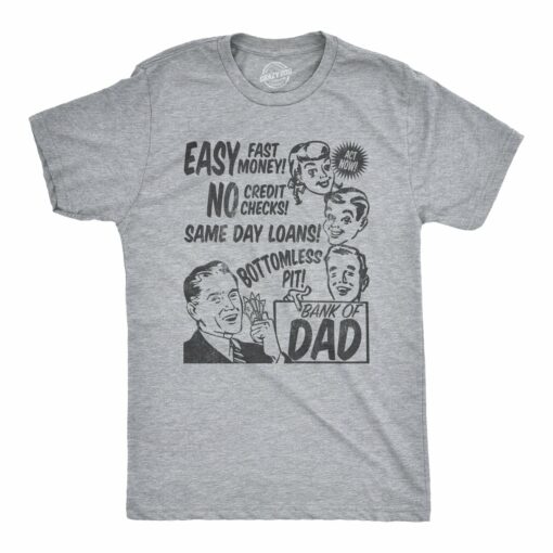 Bank Of Dad Men’s Tshirt