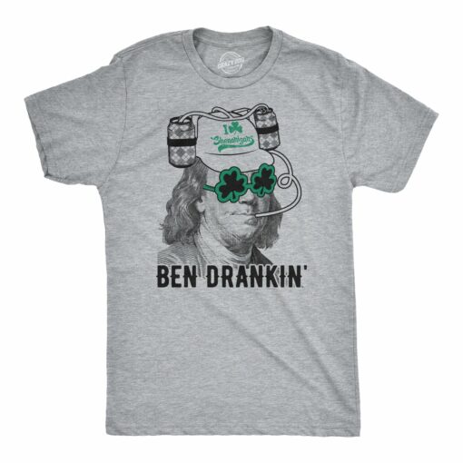 Ben Drankin’ St. Patrick’s Day Men’s Tshirt