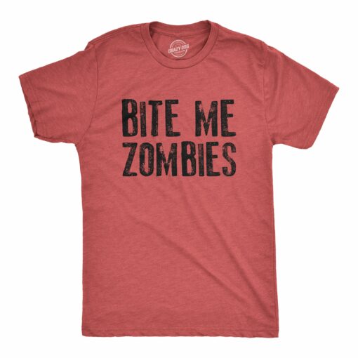 Bite Me Zombies Men’s Tshirt