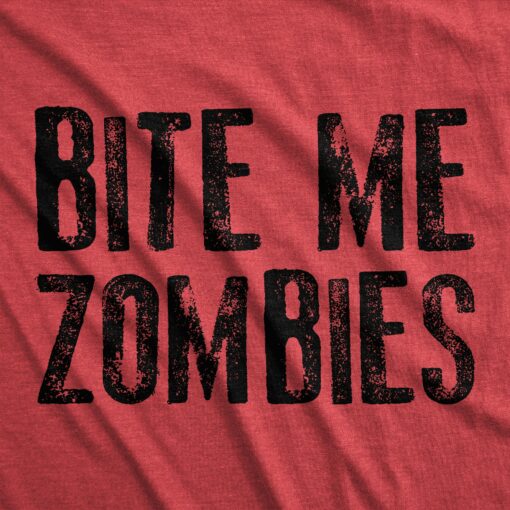 Bite Me Zombies Men’s Tshirt