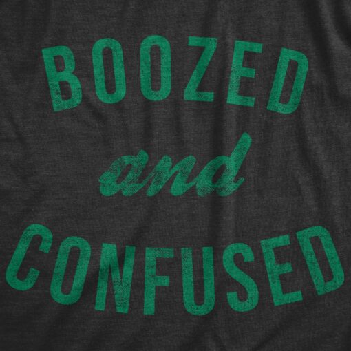 Boozed And Confused Men’s Tshirt