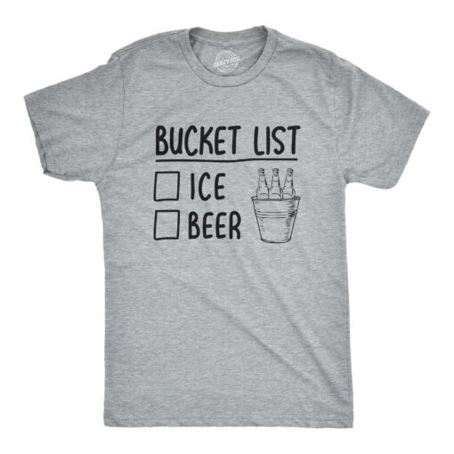 Bucket List Men’s Tshirt