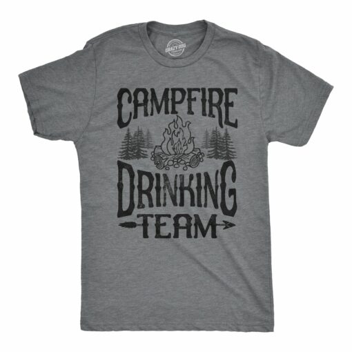 Campfire Drinking Team Men’s Tshirt