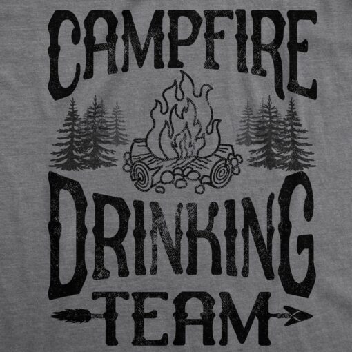 Campfire Drinking Team Men’s Tshirt