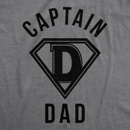 Captain Dad Men’s Tshirt