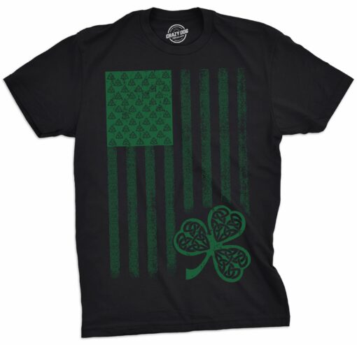 Celtic USA Flag Men’s Tshirt