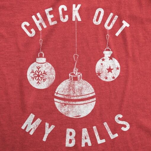 Check Out My Balls Men’s Tshirt