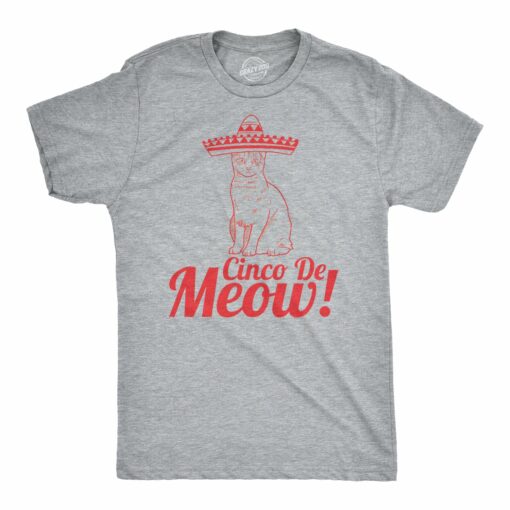 Cinco De Meow Men’s Tshirt