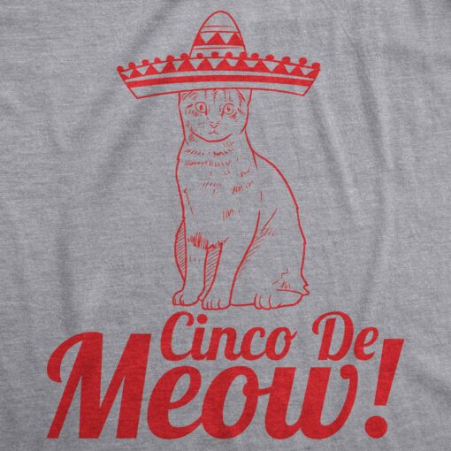 Cinco De Meow Men’s Tshirt