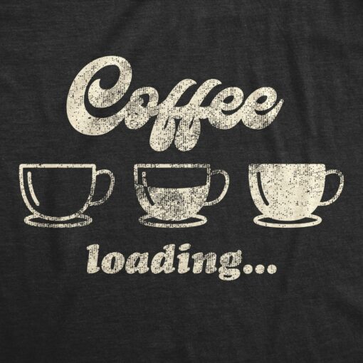 Coffee Loading Men’s Tshirt